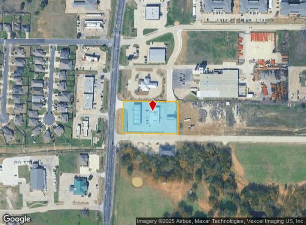  921 S Highway 377, Aubrey, TX Parcel Map