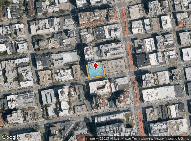  1400 Franklin St, San Francisco, CA Parcel Map