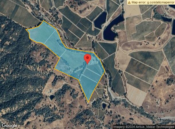  2424 Barnett Rd, Pope Valley, CA Parcel Map