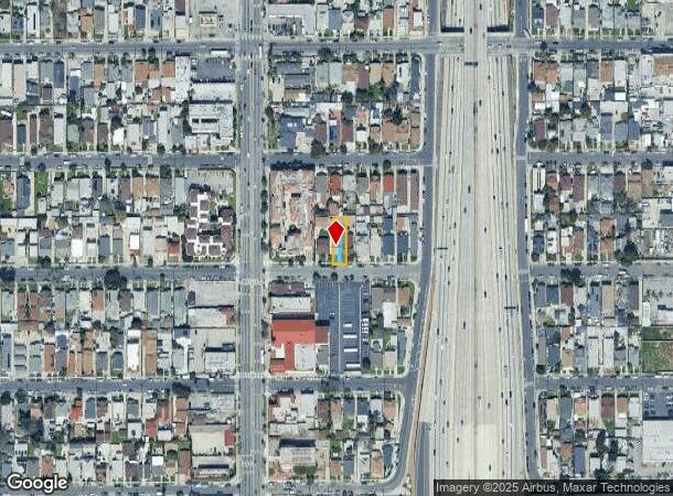  437 W 56Th St, Los Angeles, CA Parcel Map