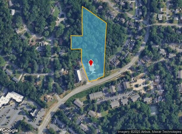  1250 Warsaw Rd, Roswell, GA Parcel Map