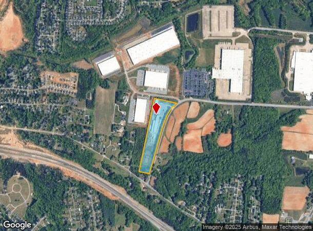  3350 Temple School Rd, Winston Salem, NC Parcel Map