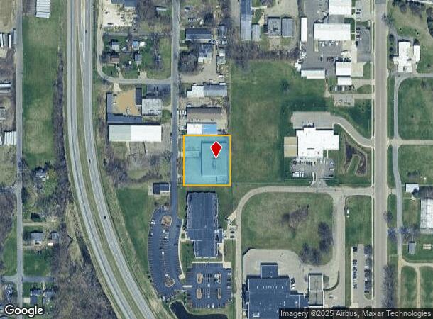 1339 Healy St, Kalamazoo, MI Parcel Map