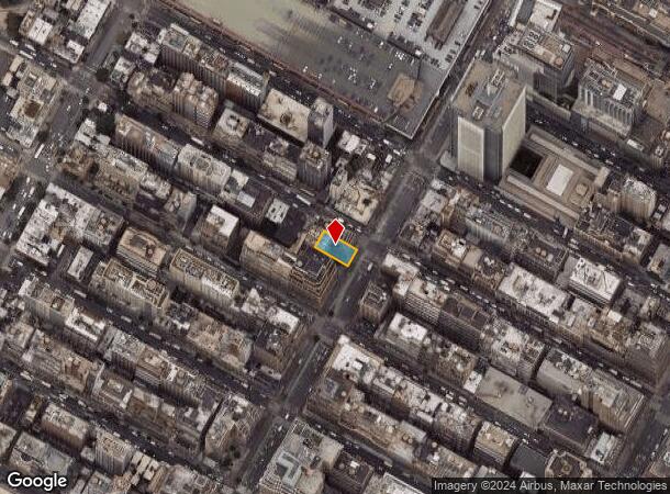  589 8Th Ave, New York, NY Parcel Map