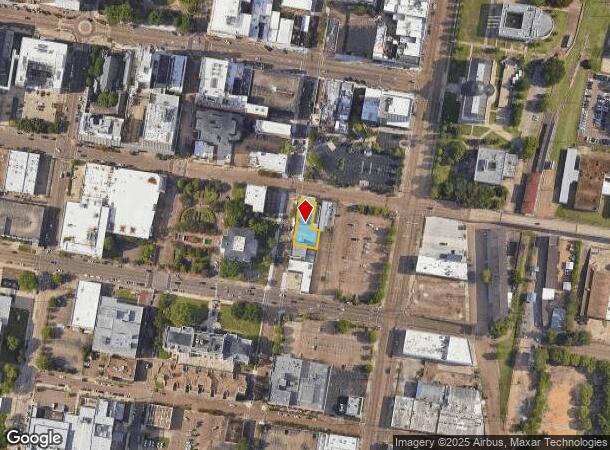200 S President St, Jackson, MS Parcel Map