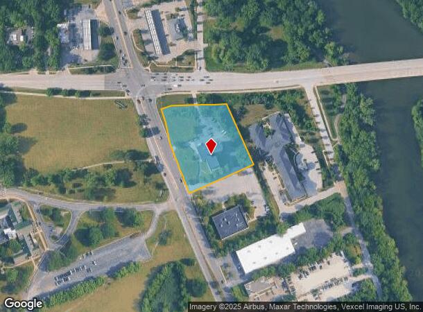 1329 N Lake St, Aurora, IL Parcel Map