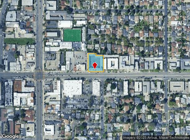 13609 Victory Blvd, Van Nuys, CA Parcel Map