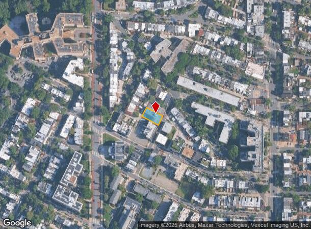 3536 Center St Nw, Washington, DC Parcel Map