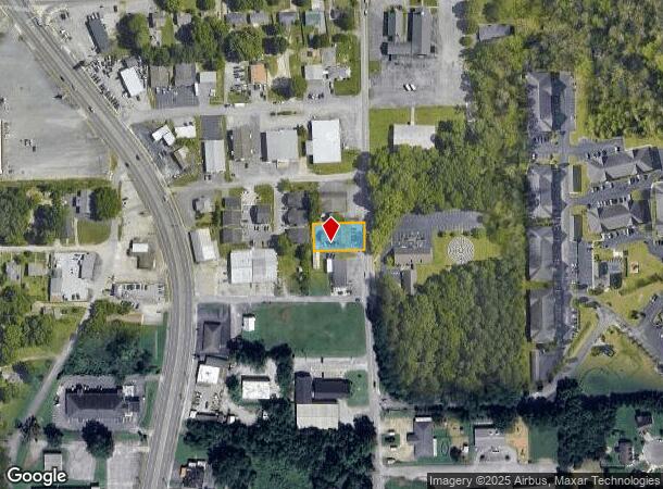 1188 Cross St, Fort Oglethorpe, GA Parcel Map