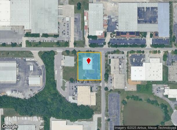  10800 Lakeview Ave, Lenexa, KS Parcel Map