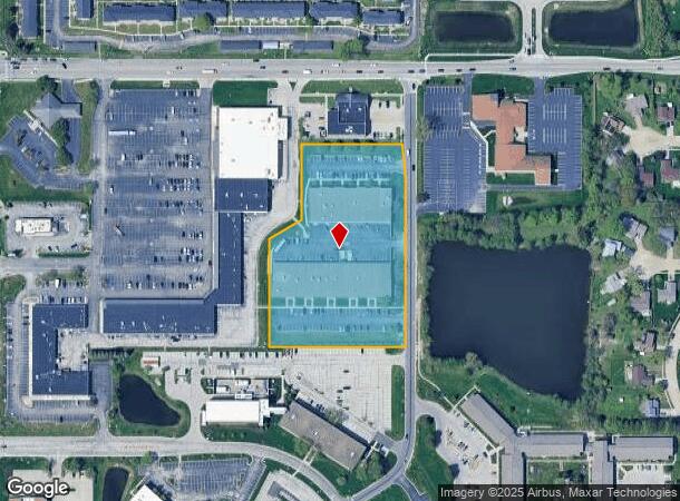  7420 Shadeland Station Way, Indianapolis, IN Parcel Map