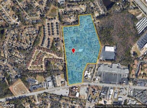  19 Landmark Dr, Columbia, SC Parcel Map