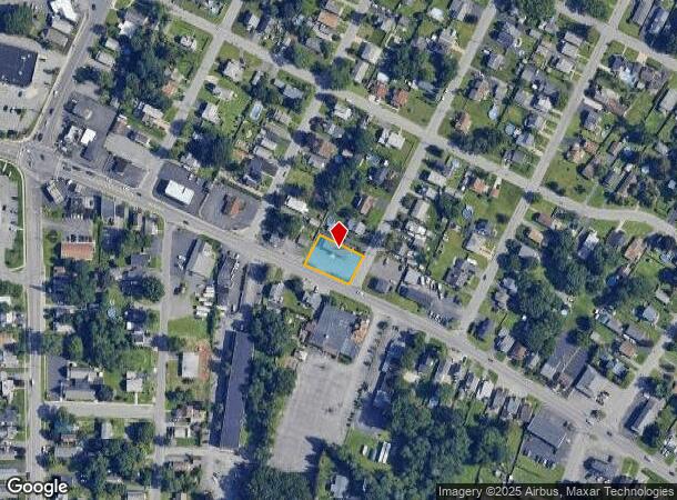 1125 Curry Rd, Schenectady, NY Parcel Map