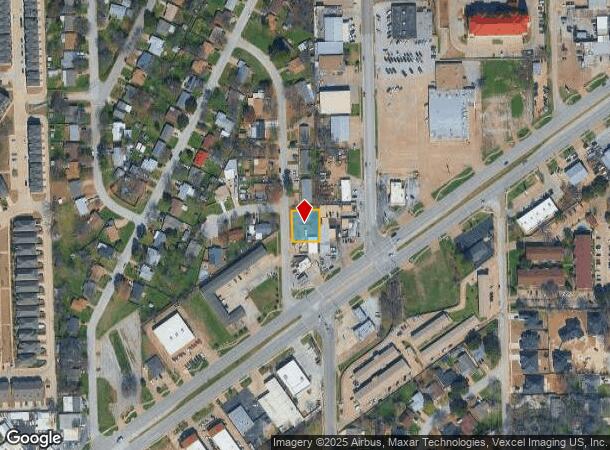 215 Skyway Dr, Euless, TX Parcel Map