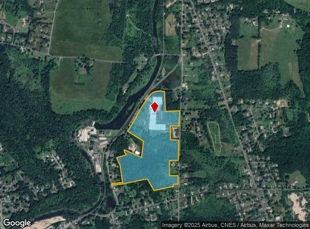  715 Columbia St, Lee, MA Parcel Map