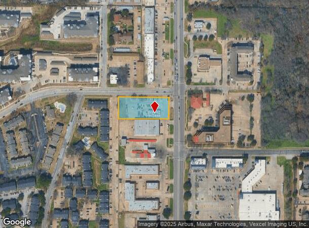 2214 N Collins St, Arlington, TX Parcel Map