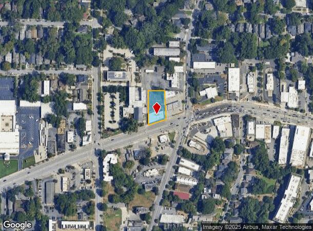  474 Ponce De Leon Ave Ne, Atlanta, GA Parcel Map