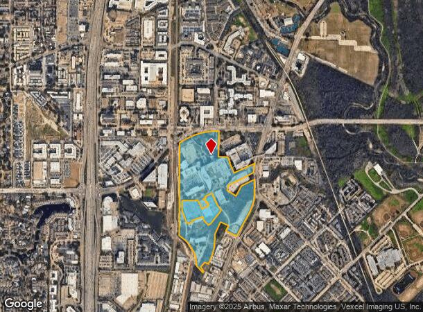 8200 Walnut Hill Ln, Dallas, TX Parcel Map