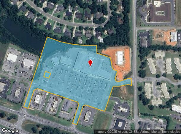  4650 W Main St, Dothan, AL Parcel Map