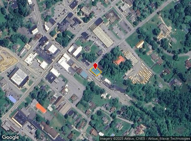 Fayette Ave, Fayetteville, WV Parcel Map