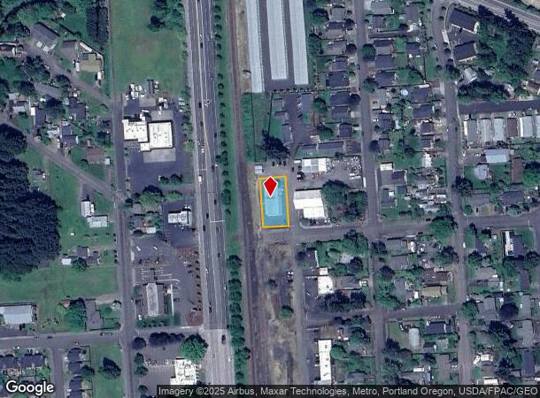  52751 Ne 1St St, Scappoose, OR Parcel Map