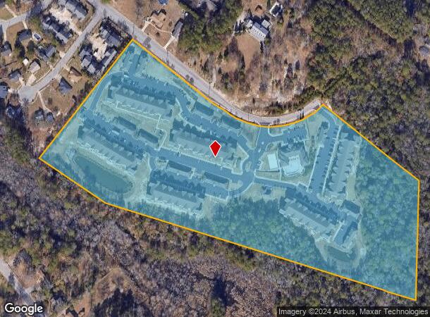  921 Enclave Dr, Fayetteville, NC Parcel Map