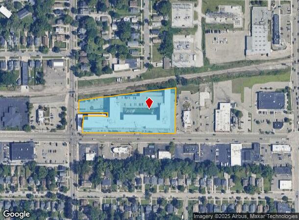 1003 Michigan St Ne, Grand Rapids, MI Parcel Map