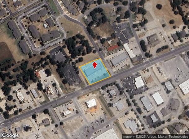  1652 W Henderson St, Cleburne, TX Parcel Map