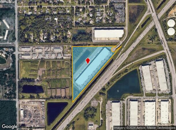  1715 Meathe Dr, West Palm Beach, FL Parcel Map