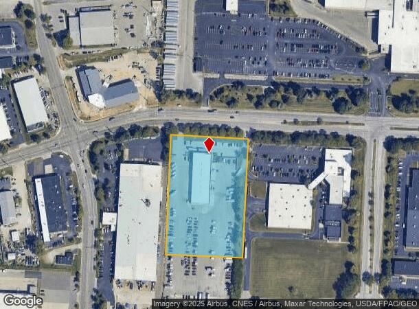  775 Schrock Rd, Columbus, OH Parcel Map