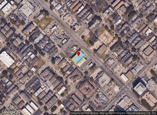  3915 Lemmon Ave, Dallas, TX Parcel Map