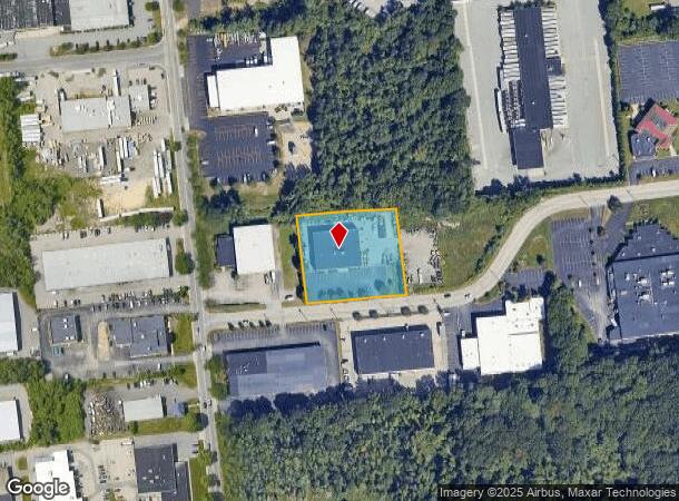 10 Amflex Dr, Cranston, RI Parcel Map