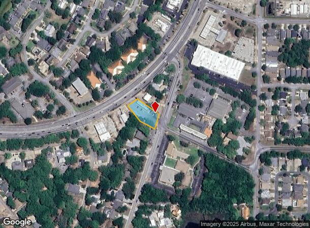 1105 N Eglin Pkwy, Shalimar, FL Parcel Map