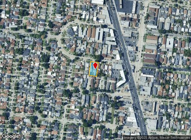 3164 Cherokee Ave, South Gate, CA Parcel Map