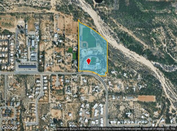 9415 E Wrightstown Rd, Tucson, AZ Parcel Map