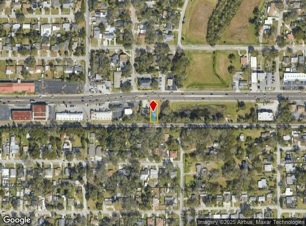  1908 W Busch Blvd, Tampa, FL Parcel Map