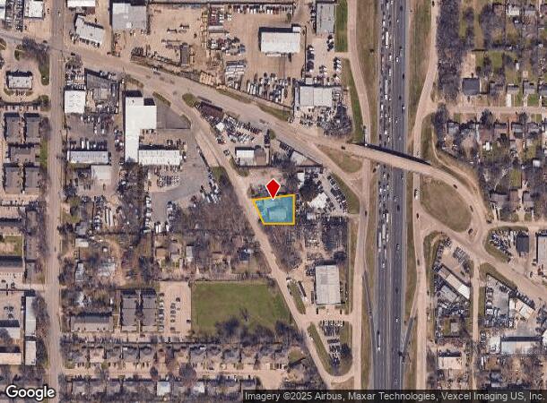 712 Singleton Blvd, Irving, TX Parcel Map