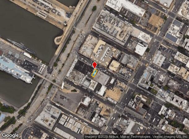 622 W 47Th St, New York, NY Parcel Map