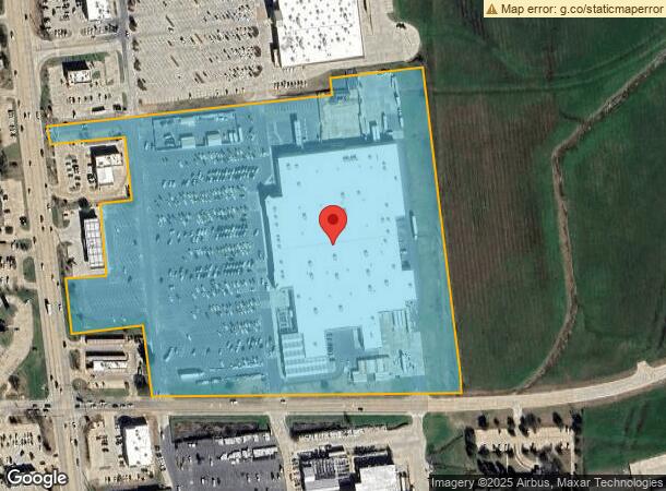  2536 Airline Dr, Bossier City, LA Parcel Map