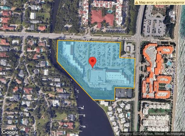  201 S Ocean Blvd, Lantana, FL Parcel Map