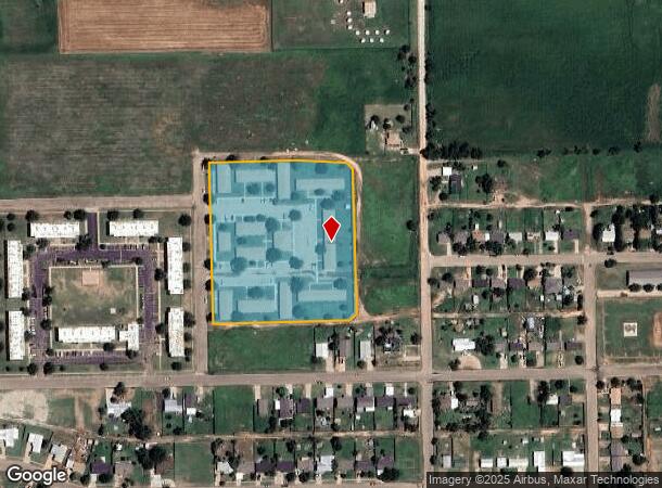 2812 Houston St, Plainview, TX Parcel Map