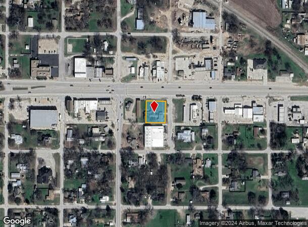  106 S Hovey St, Boyd, TX Parcel Map