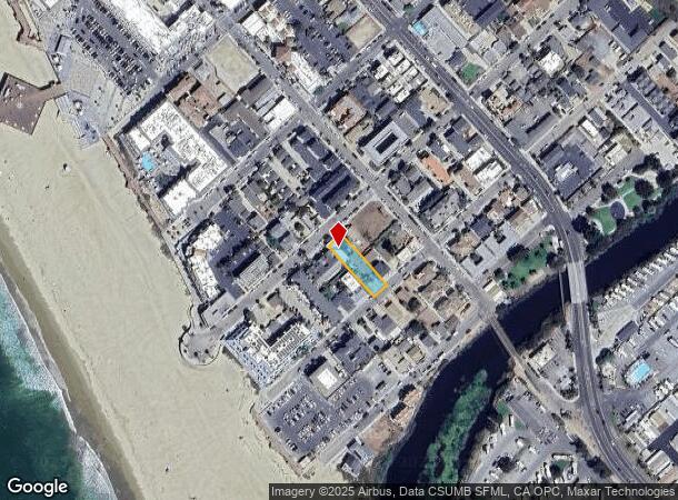  172 Ocean View Ave, Pismo Beach, CA Parcel Map