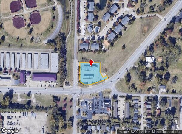  2501 E Central Ave, Bentonville, AR Parcel Map