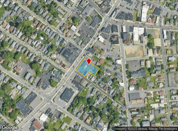135 S Blakely St, Dunmore, PA Parcel Map