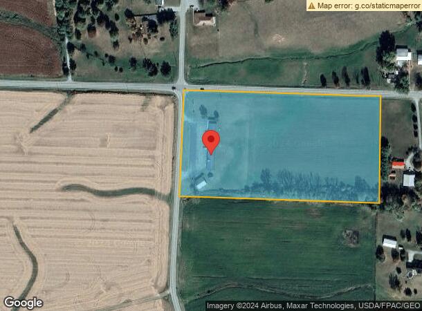  7420 N Beach Rd, Hillsboro, OH Parcel Map