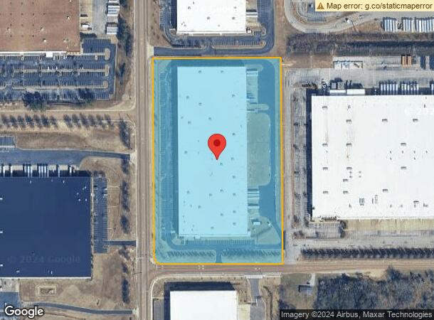  8644 Polk Ln, Olive Branch, MS Parcel Map