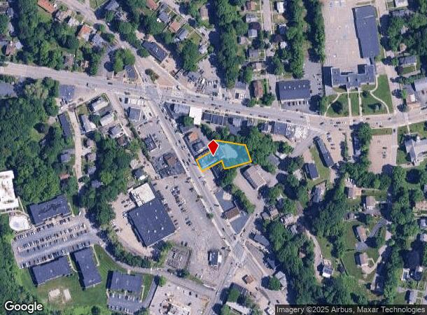  645 Chandler St, Worcester, MA Parcel Map