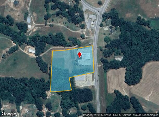 4036 Highway 221 S, Laurens, SC Parcel Map