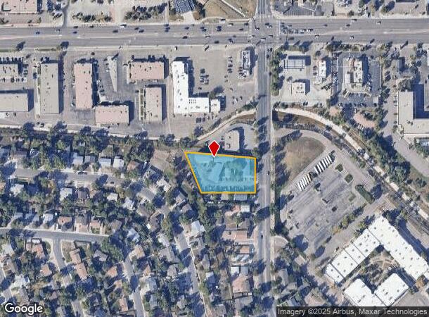 4424 N Chestnut St, Colorado Springs, CO Parcel Map
